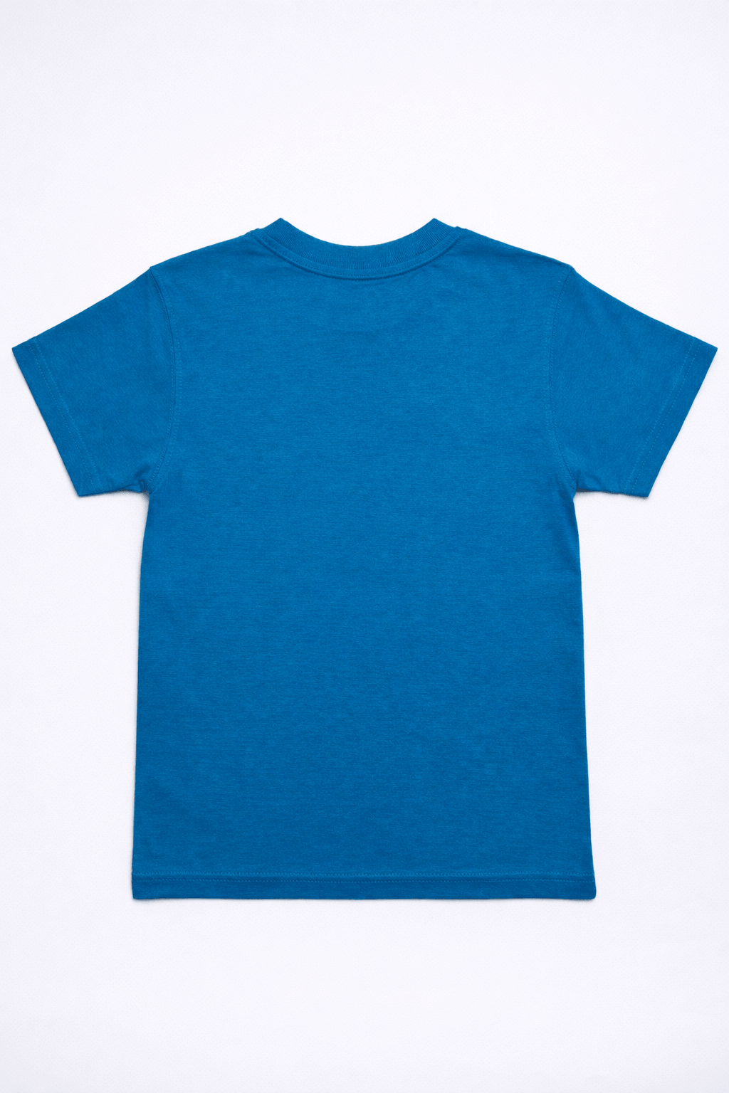 Kids Blue Floral Heart Graphic T-Shirt