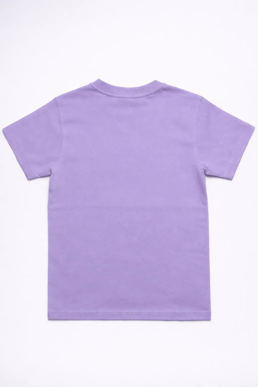 Boys lavender cat printed t-shirt flat lay 5-11 years β MiMo Pakistan