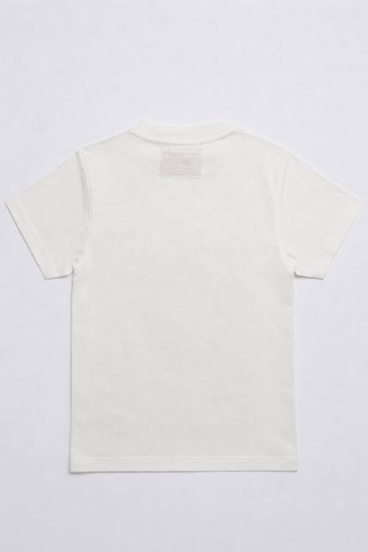 White Basketball Graphic T-Shirt