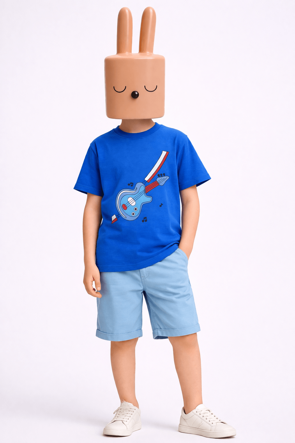 Boys Guitar Graphic T-Shirt