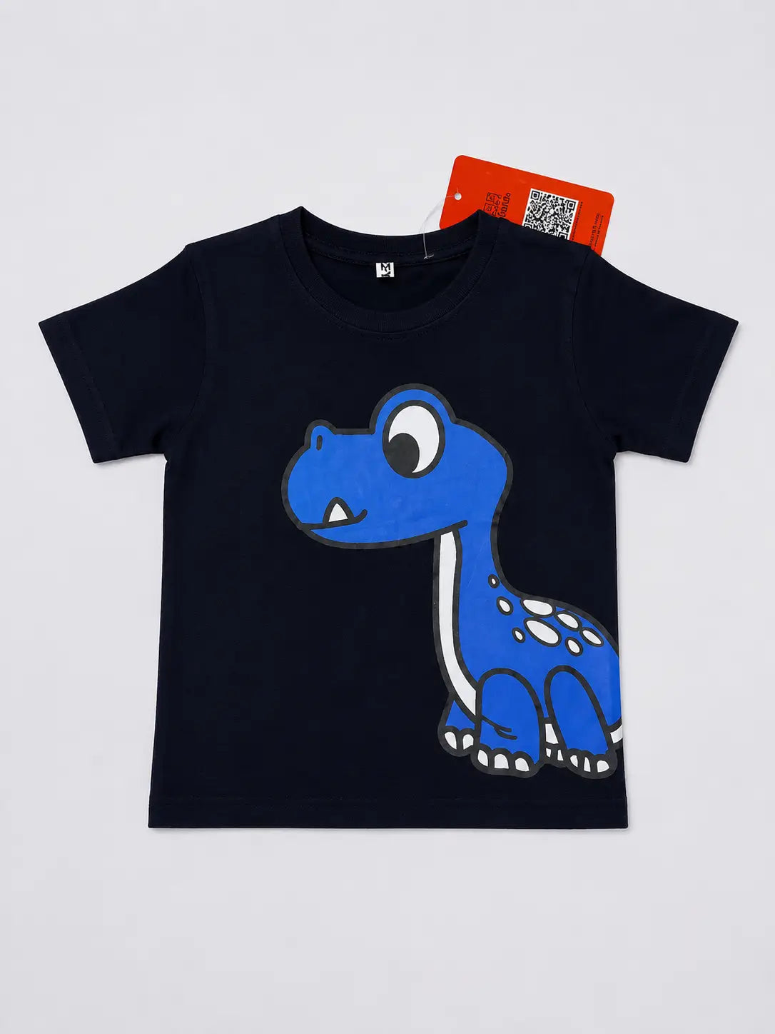 Kids Black Dinosaur Graphic unisex T-Shirt Unisex – Premium Boys & Girls Casual Tee