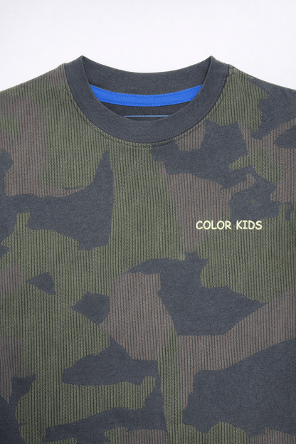 Kids Camouflage Graphic T-Shirt