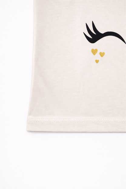 Unicorn Face Graphic T-Shirt