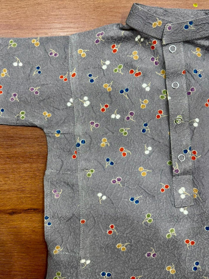 Boys Printed Kurta Trouser Set – Kids Summer Kurta Pajama | Eid Collection Boys Kurta Pakistan