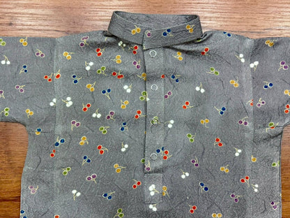 Boys Printed Kurta Trouser Set – Kids Summer Kurta Pajama | Eid Collection Boys Kurta Pakistan