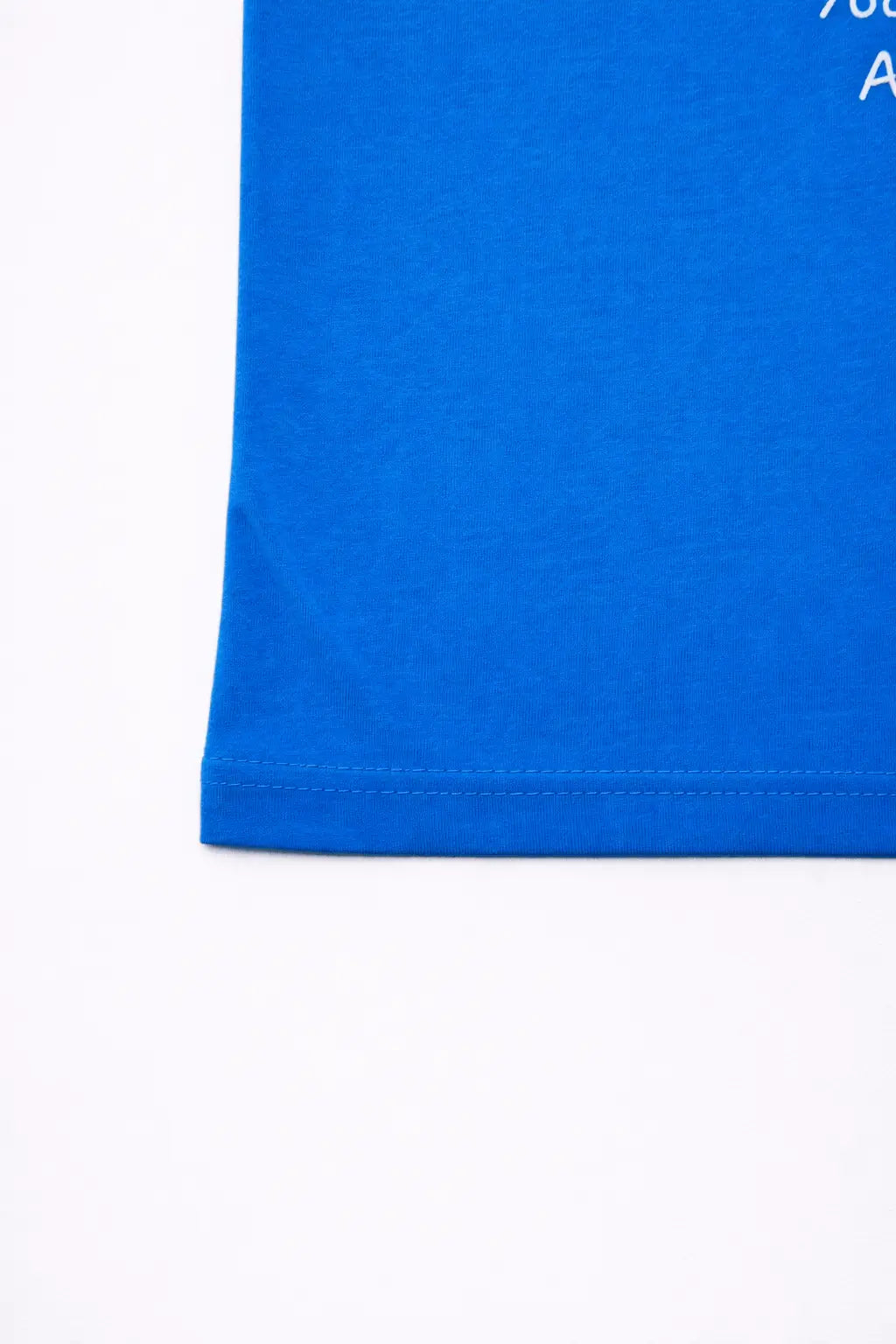 Boys blue Tough Monster t-shirt back view kids summer wear — MiMo Pakistan