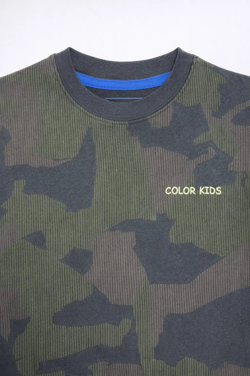Boys t-shirt army camouflage print close-up kids summer wear — MiMo Pakistan