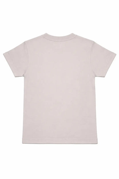 Boys off-white t-shirt cartoon character print close-up kids summer wear — MiMo Pakistan