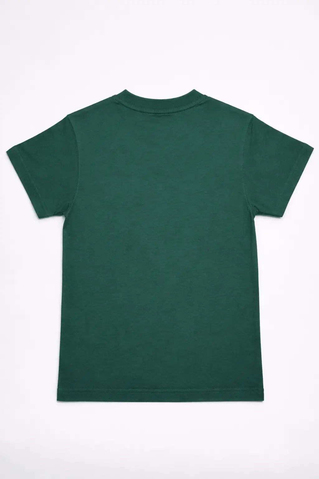 Boys green car printed t-shirt flat lay 5-10 years — MiMo Pakistan