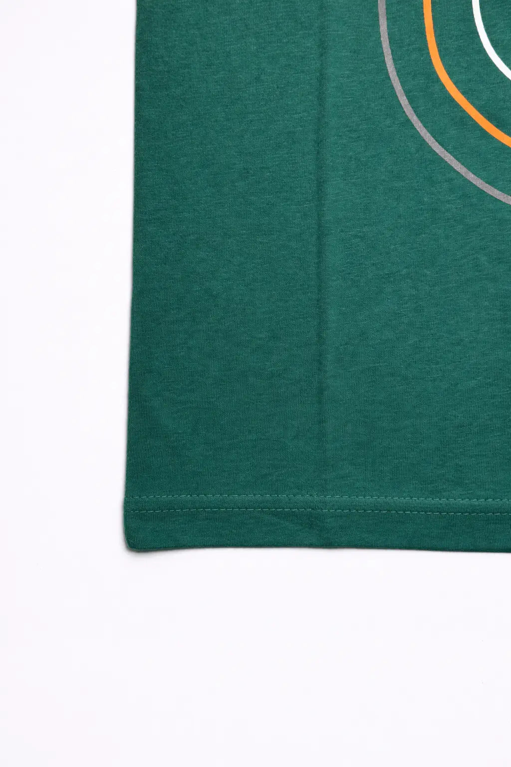 Boys green car graphic t-shirt back view kids casual wear — MiMo Pakistan